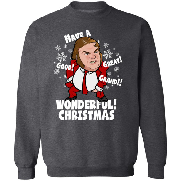 Good Great Grand Wonderful Christmas Crewneck Sweatshirt