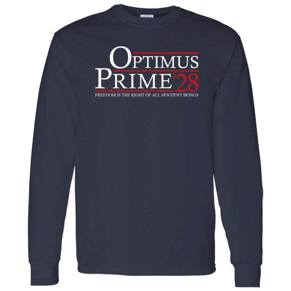 Optimus Prime 28 Long Sleeve