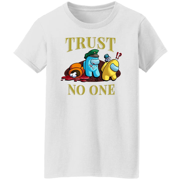 Trust No One Ladies Cotton Tee