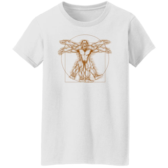 Vitruvian Bigfoot Ladies Cotton Tee