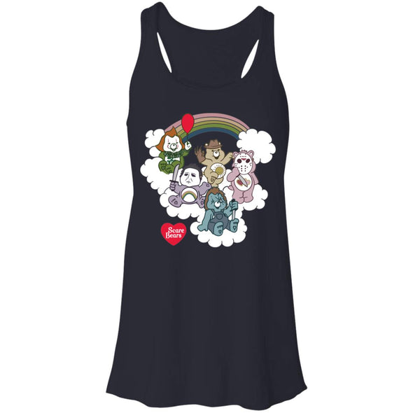 Scare Bears Flowy Racerback Tank