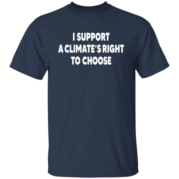 Climate's Right To Choose Cotton Tee