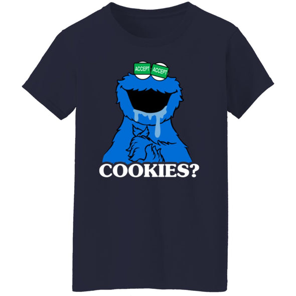 Accept Cookies Ladies Cotton Tee