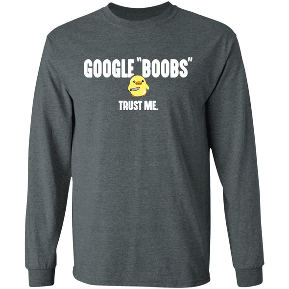 Google "Boobs" Long Sleeve