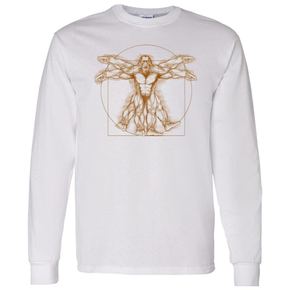 Vitruvian Bigfoot Long Sleeve