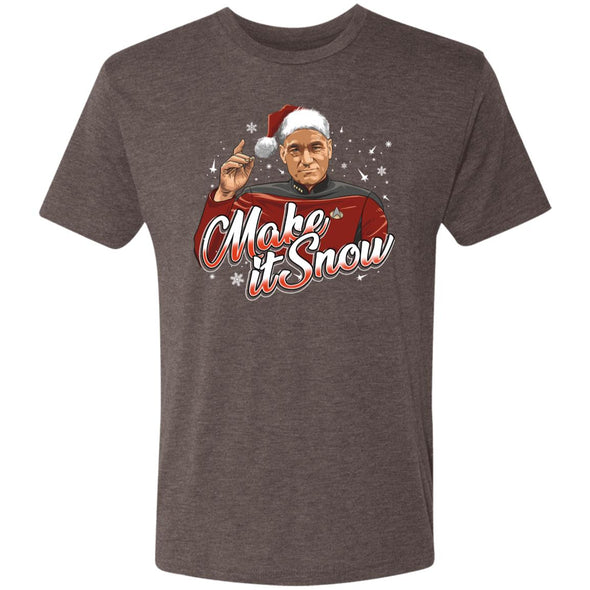 Make It Snow Picard Premium Triblend Tee