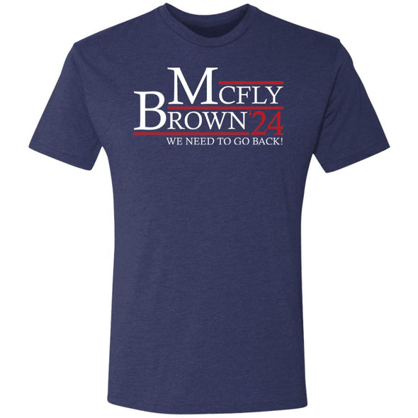 McFly Brown 24 Premium Triblend Tee