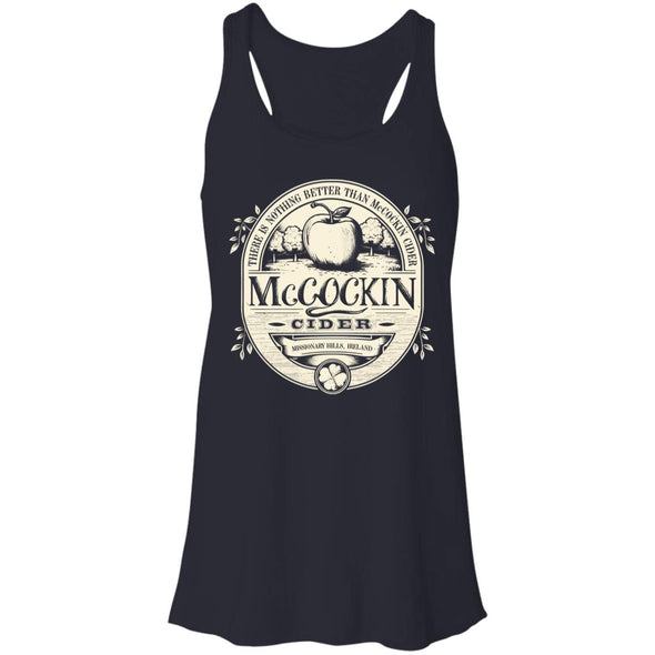 McCockin Cider Flowy Racerback Tank