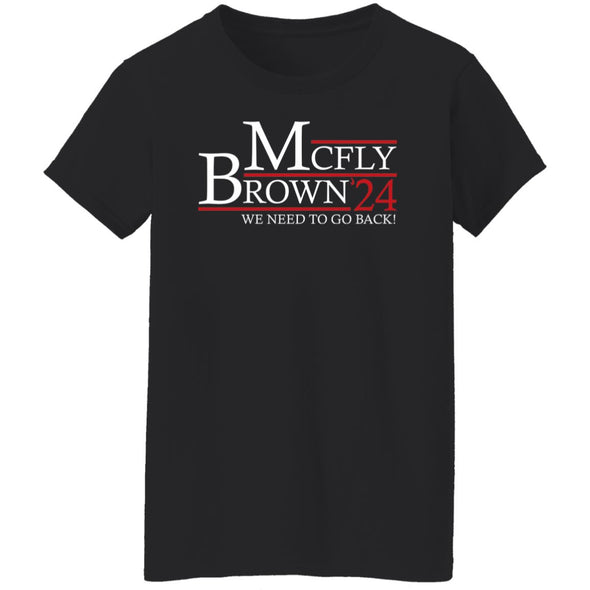 McFly Brown 24 Ladies Cotton Tee