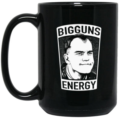 Bigguns Energy Black Mug 15oz (2-sided)
