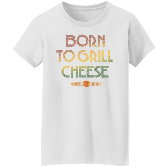 Born To Grill  Ladies Cotton Tee