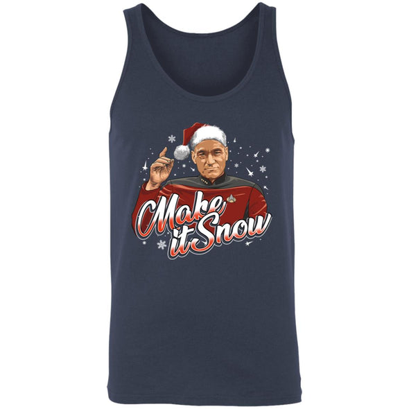 Make It Snow Picard Tank Top