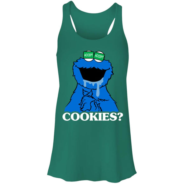 Accept Cookies Flowy Racerback Tank