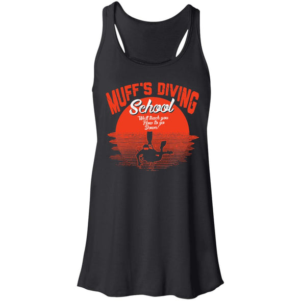 Muff Dive Flowy Racerback Tank