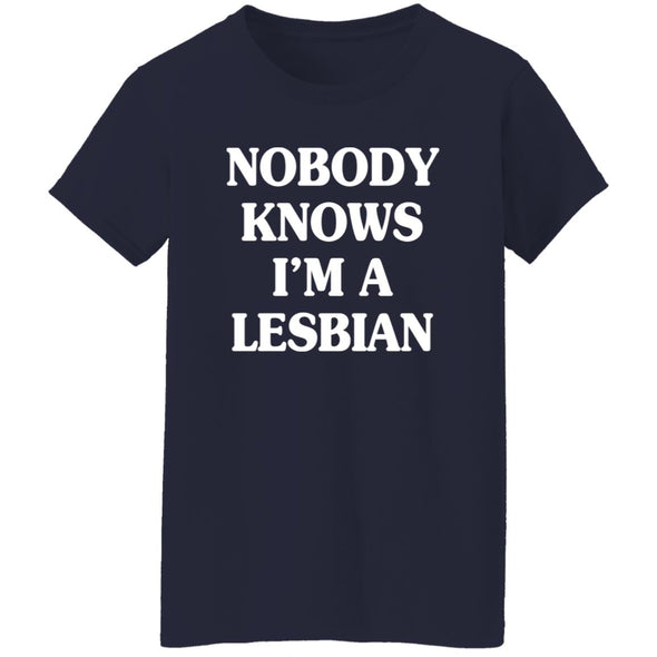 Nobody Knows Ladies Cotton Tee