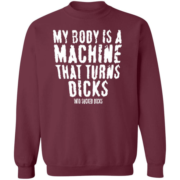 My Body Is a Machine Crewneck Sweatshirt