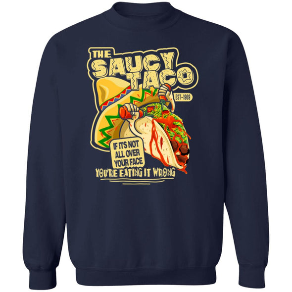 Saucy Taco Crewneck Sweatshirt