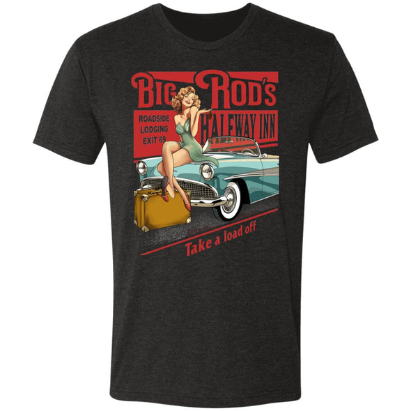 Big Rod's Halfway Inn Premium Triblend Tee