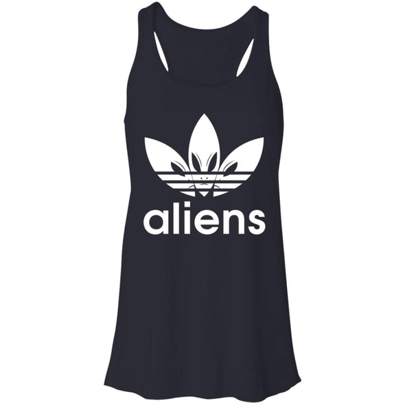 Aliens Flowy Racerback Tank