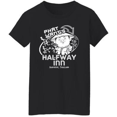 Phat Wangs Halfway Inn Ladies Cotton Tee