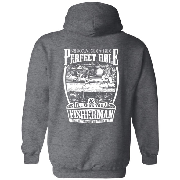 Perfect Fishing Hole Hoodie (BACK PRINT)