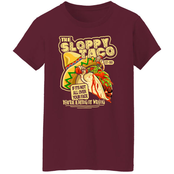 Sloppy Taco Ladies Cotton Tee