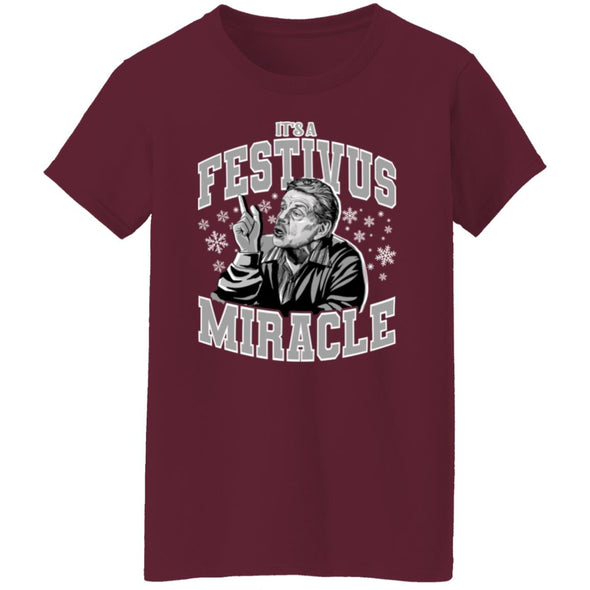 Festivus Miracle Ladies Cotton Tee