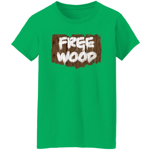 Free Wood Ladies Cotton Tee