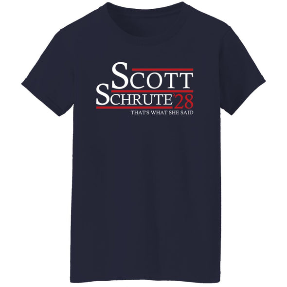 Scott Schrute 28 Ladies Cotton Tee