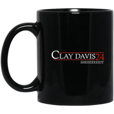Clay Davis 24 Black Mug 11oz (2-sided)