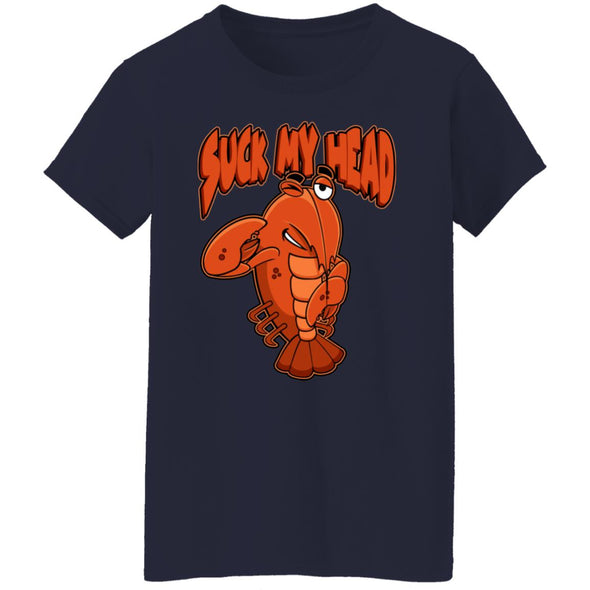 Suck My Head Ladies Cotton Tee