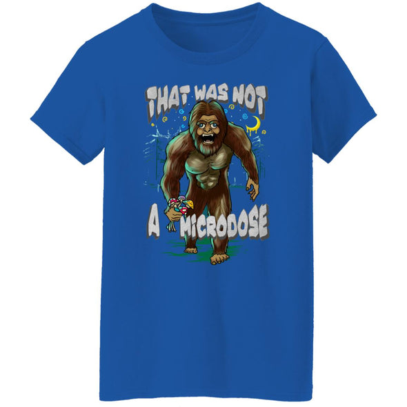 Bigfoot Microdose Ladies Cotton Tee