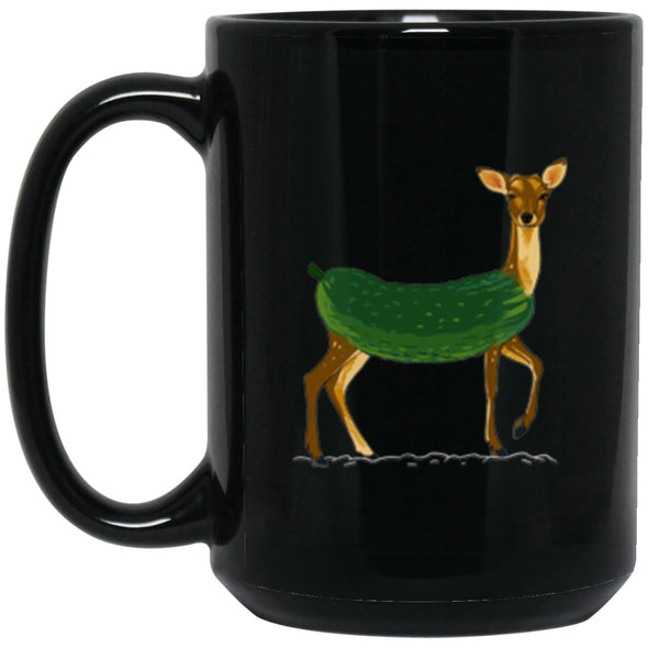 Dill Doe Black Mug 15oz (2-sided)