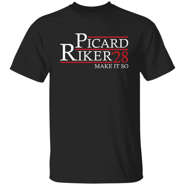 Picard Riker 28 Cotton Tee