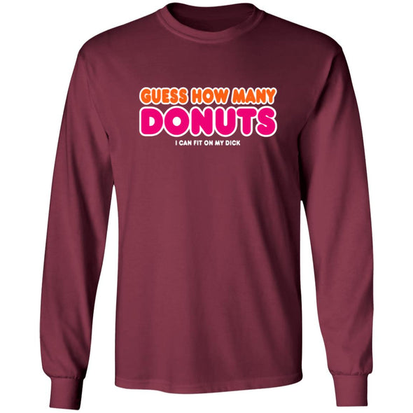 How Many Donuts? Long Sleeve