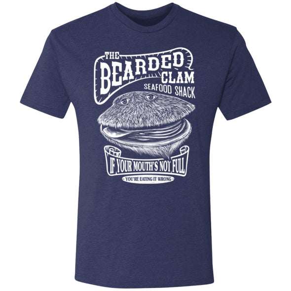 The Bearded Clam Premium Triblend Tee