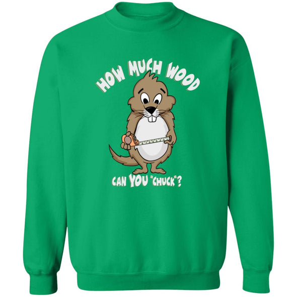 How Much Wood Crewneck Sweatshirt