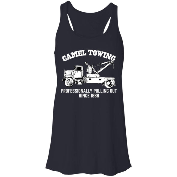 Camel Towing Flowy Racerback Tank