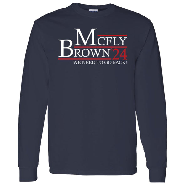 McFly Brown 24 Heavy Long Sleeve