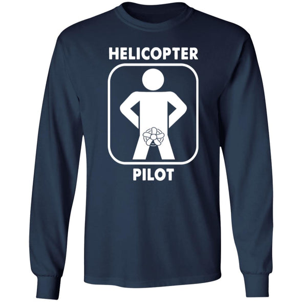 Helicopter Pilot Heavy Long Sleeve