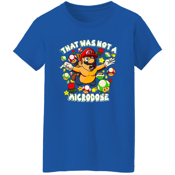 Microdose Mario Ladies Cotton Tee