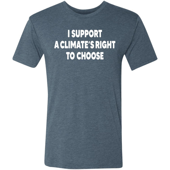 Climate's Right To Choose Premium Triblend Tee