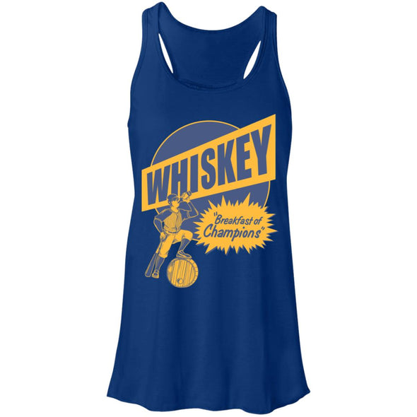 Whiskey Breakfast Flowy Racerback Tank