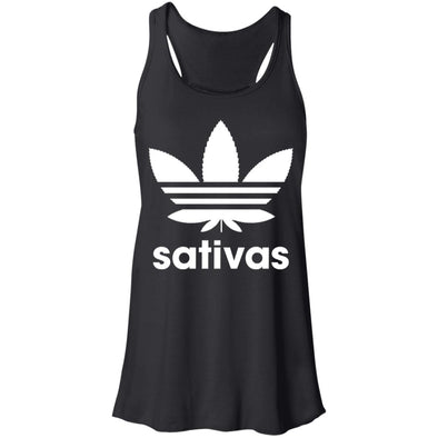 Sativas Flowy Racerback Tank