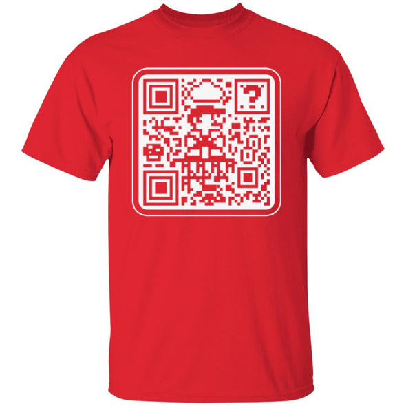 Mario QR Code Cotton Tee