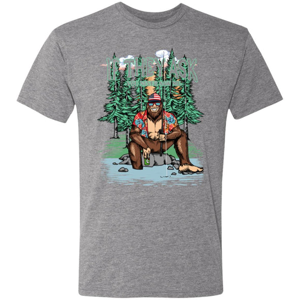 Bigfoot Fishing Premium Triblend Tee