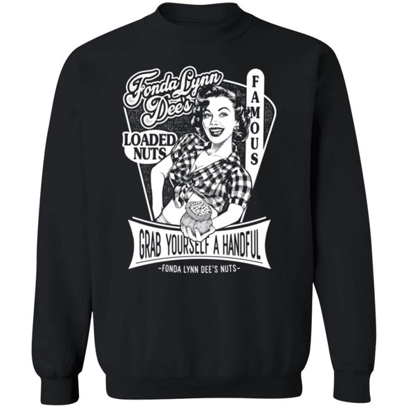 Fonda Lynn Dee's Nuts Crewneck Sweatshirt