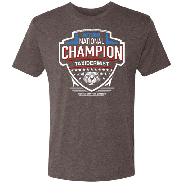 Beaver Stuffing Champ Premium Triblend Tee