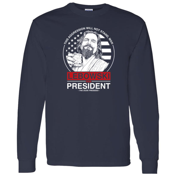 Lebowski For President Long Sleeve