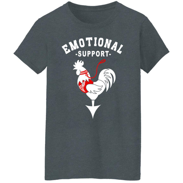 Emotional Rooster Ladies Cotton Tee